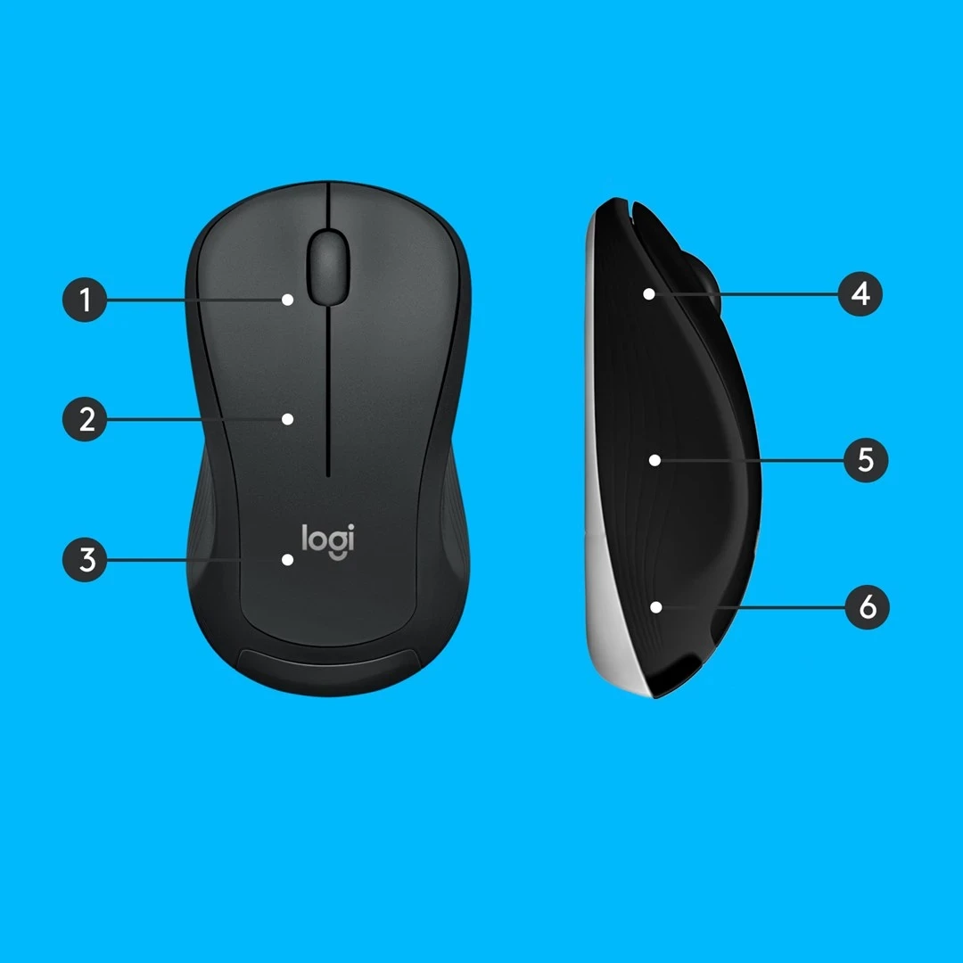 Set tastierë dhe maus  Logitech MK540 Advanced, të zeza