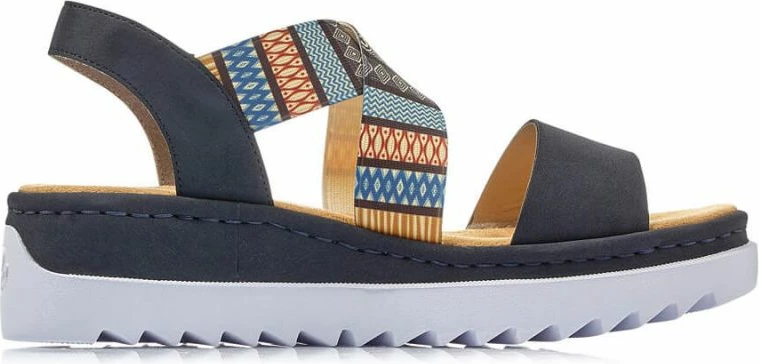 Sandale për femra Rieker, multikolor