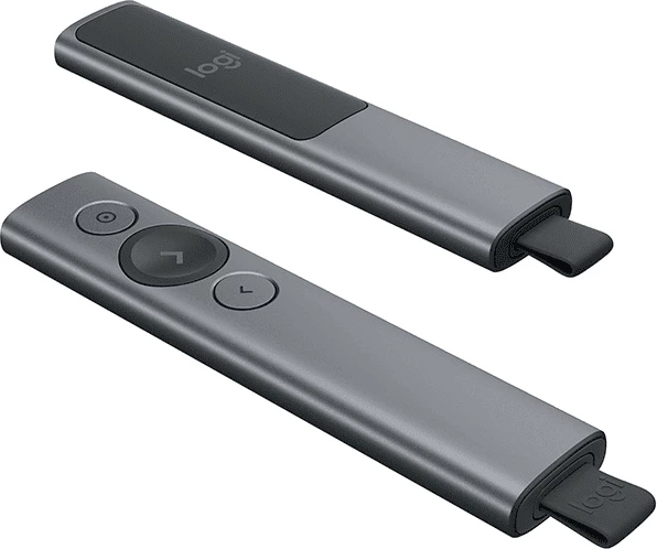 Prezantuese pa tela, Logitech Spotlight 910-004861, gri