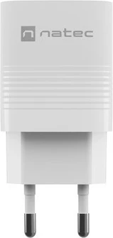 Karikues muri Natec Ribera GAN NUC-2140, 30W, 1x USB-A + 1x USB-C, Bardhë