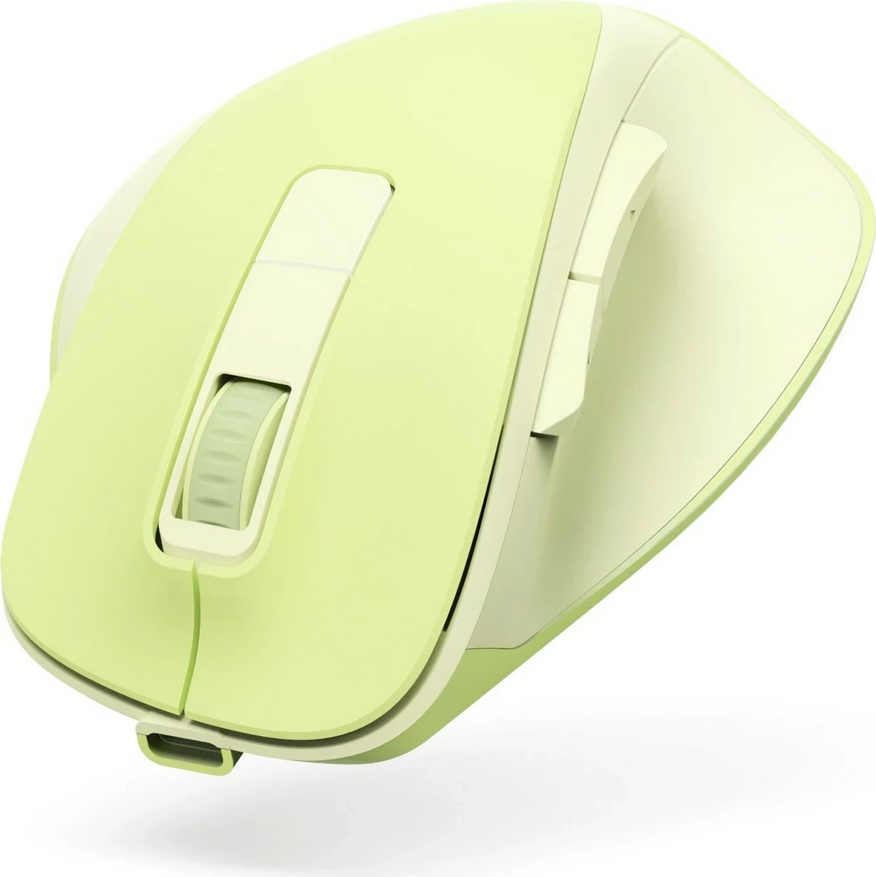 Maus Hama WM-500 ergonomik, wireless, 6 butona, e gjelbër