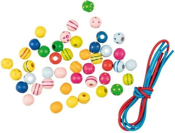 Set me rruza GOKI 44 copë me kordona, shumëngjyrëshe