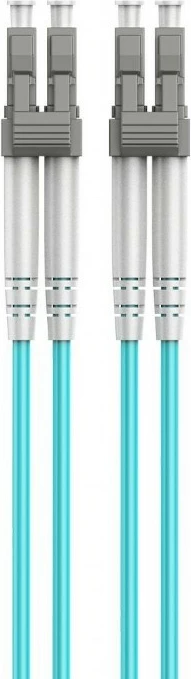 Kabllo optike Gembird CFO-MDOM4-LC/LC-2M, OM4, 2m, LC/LC, Turkuaz