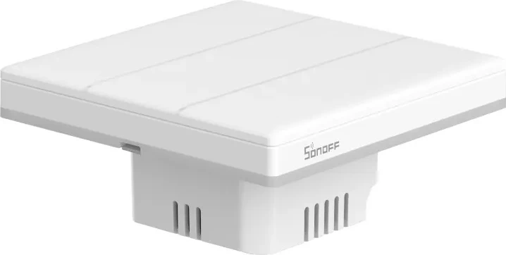 Ndërprerës smart Sonoff TX T5 3C, WiFi, 3 kanale, i bardhë