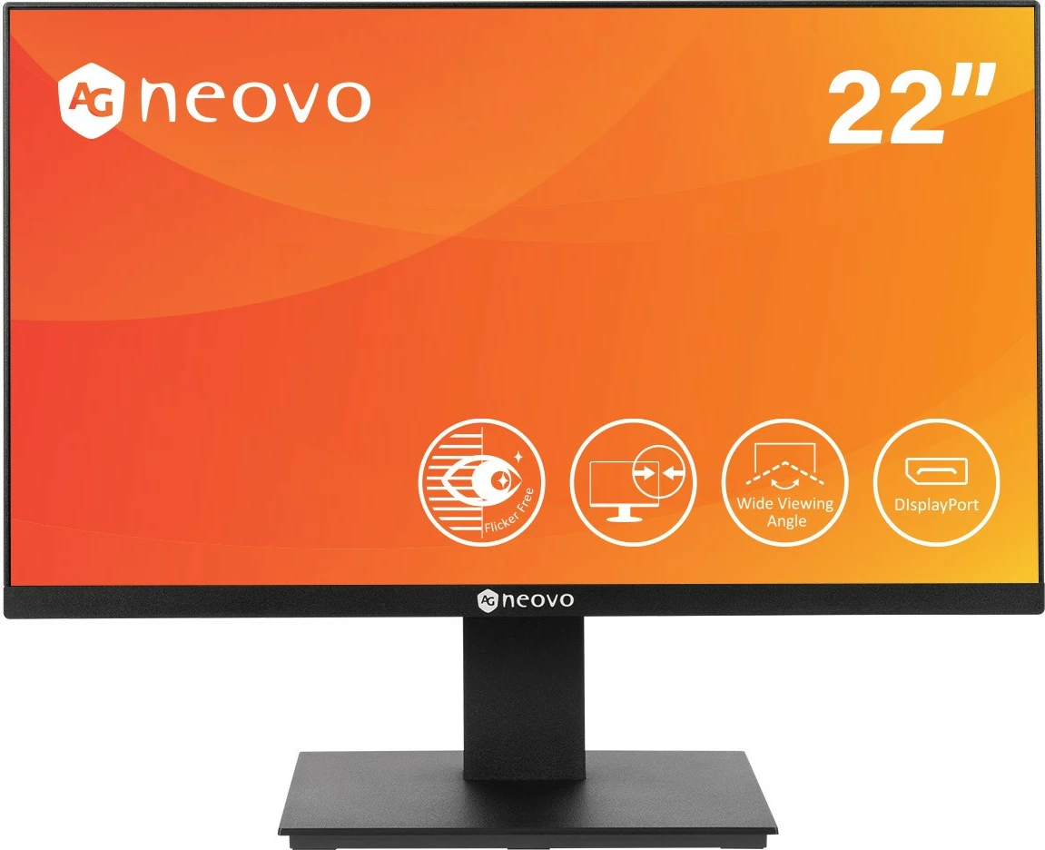 Monitor AG NEOVO LA-2202, 22", Full HD, VA, HDMI, DP, D-Sub, i zi