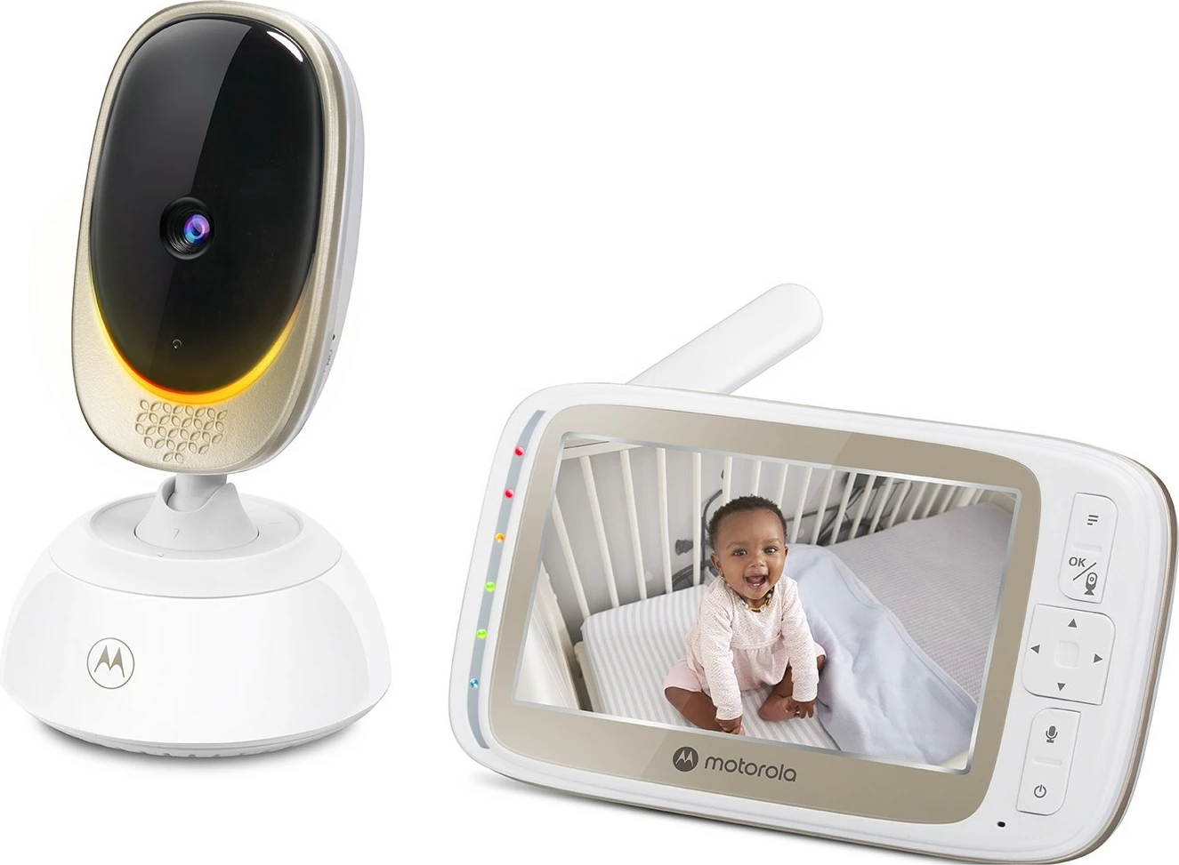 Monitor foshnje Motorola VM85 Connect, 5 inç, i bardhë