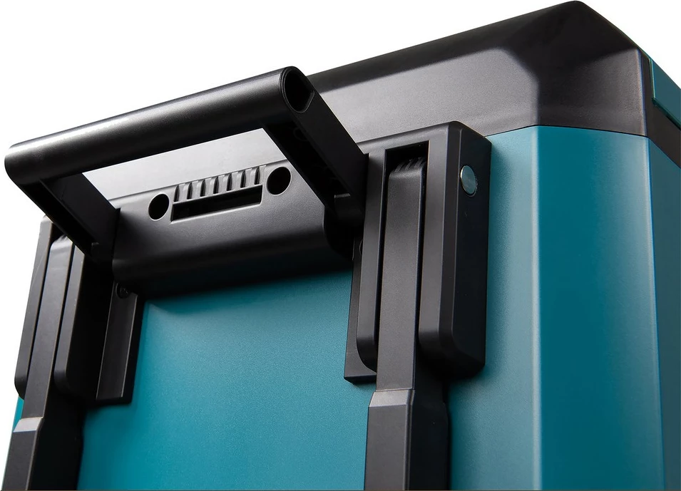 Kuti termike Makita CW004GZ 40V, portative, LED display, me rrota, zi/kaltër