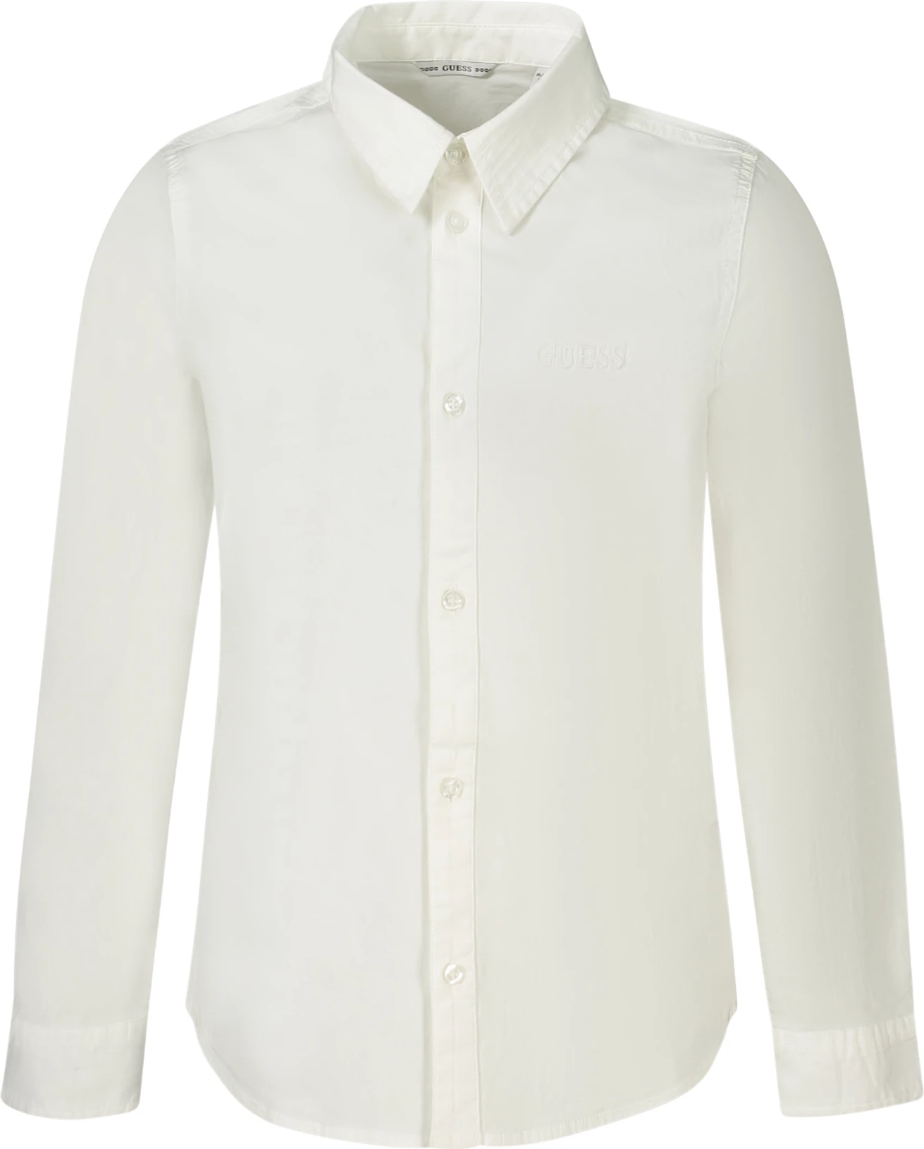 Këmishë për djem GUESS JEANS, e bardhë