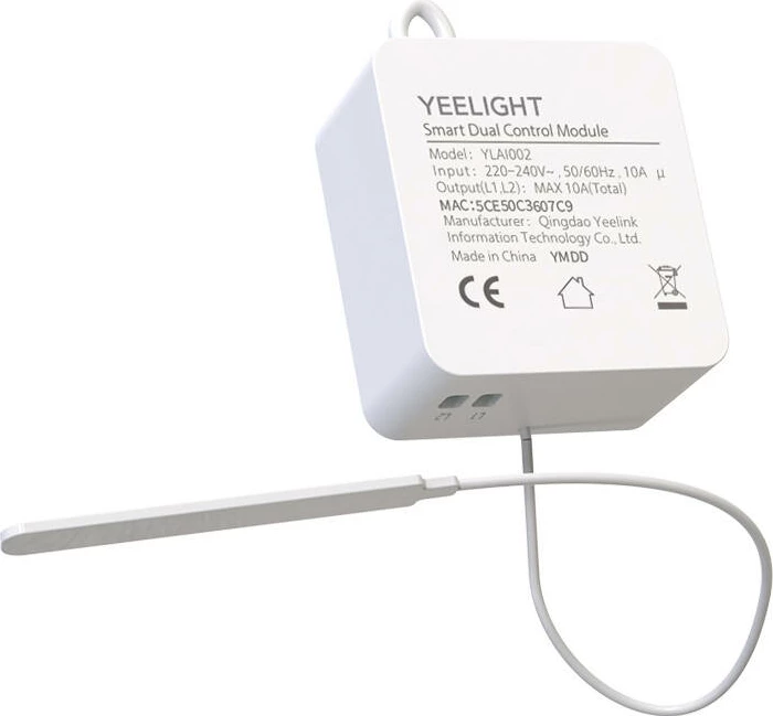 Modul i mençur kontrolli Yeelight YLAI002, Wi-Fi/Bluetooth, i bardhë