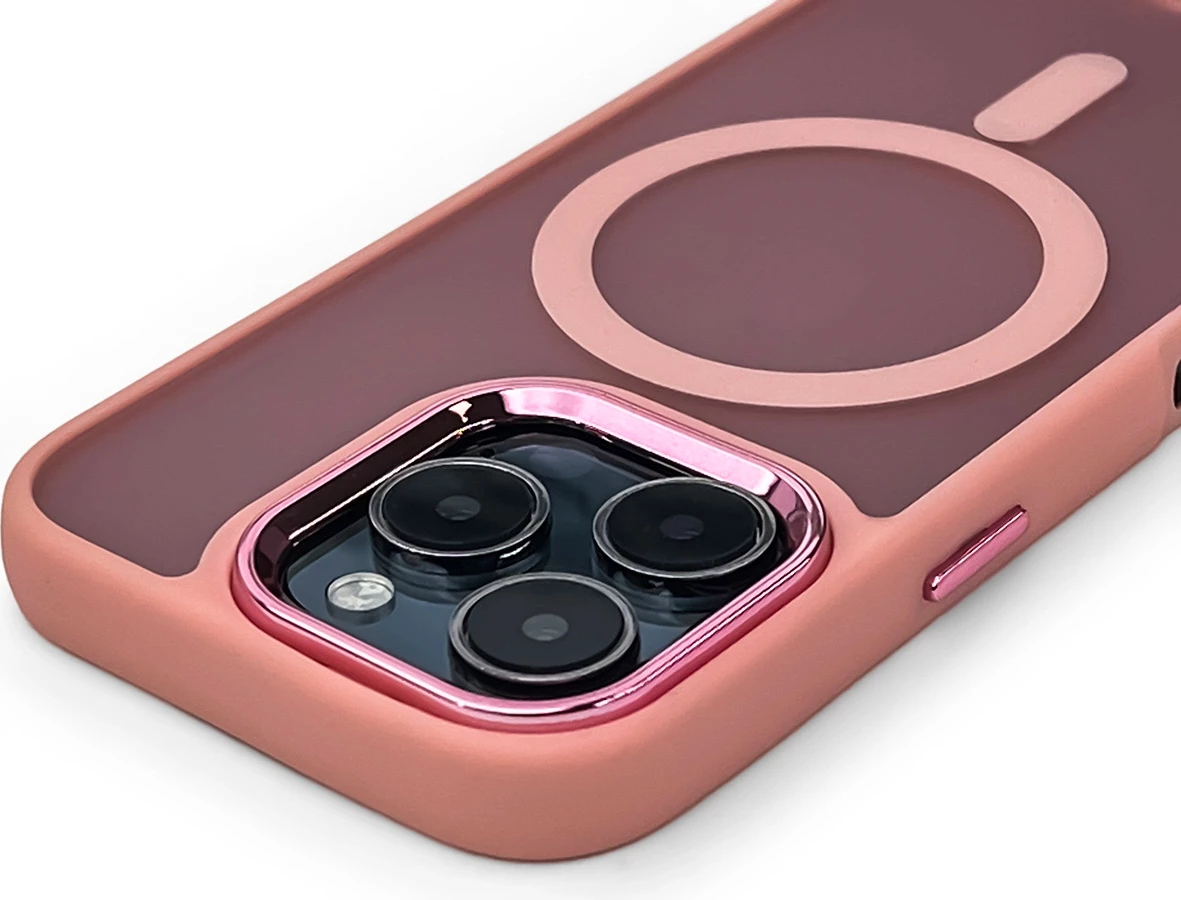 Mbështjellës Hurtel Fashion Case MagSafe për iPhone 17 Air, Rozë