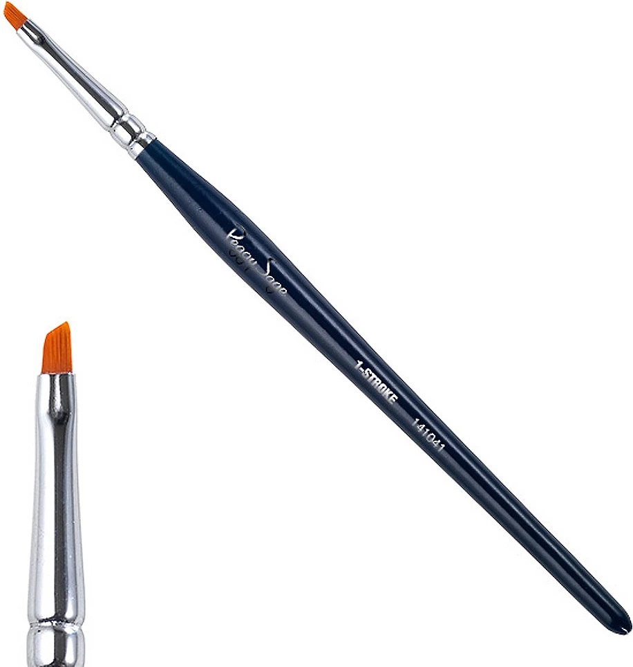 Brush për art të thonjve Peggy Sage Detail 1-Stroke & Watercolour Brush, 1 copë