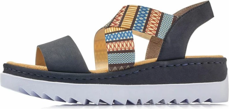 Sandale për femra Rieker, multikolor