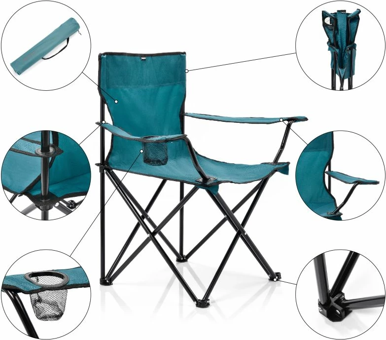 Karrige palosëse Meteor, unisex, blu dhe gjelbër