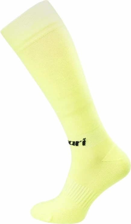 Çorape futbolli për fëmijë Huari, të verdha