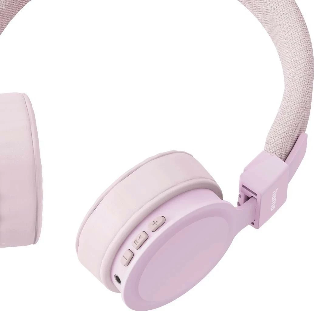 Kufje Hama Freedom Lit III, pa tela, Bluetooth, rozë