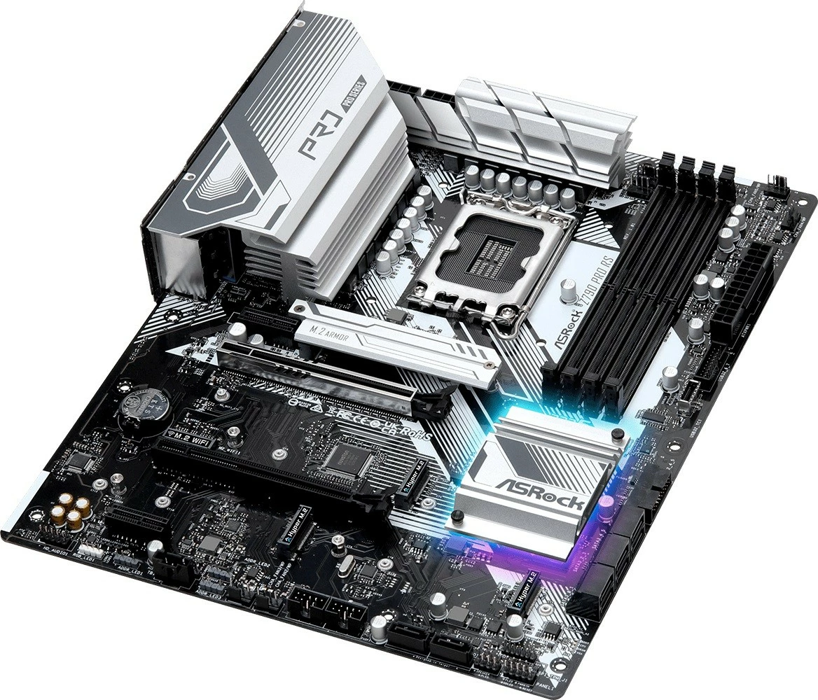 Pllakë amë ASRock Z790 PRO RS, LGA1700, DDR5, ATX, e zezë