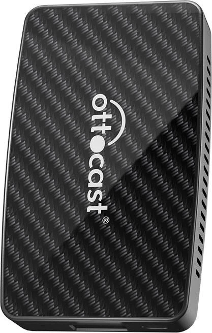 Adapter 4-në-1 Ottocast CA400-S për CarPlay/Android Auto, 2+16 GB, i zi