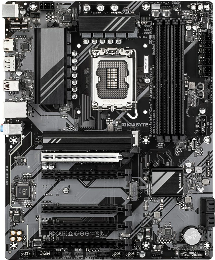 Pllakë amë Gigabyte B760 DS3H GEN5, ATX, Socket 1700