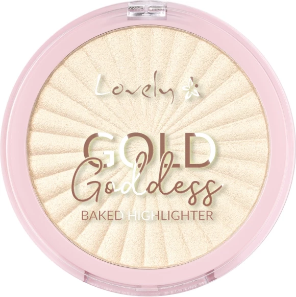 Highlighter për femra Lovely Gold Goddess Face Illuminator 02, 6g