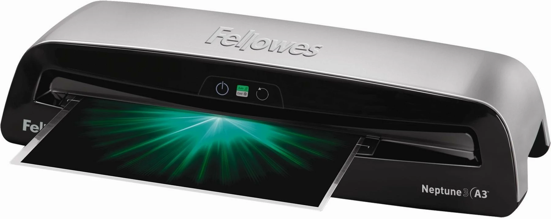 Laminator Fellowes Neptune 3, 32 cm, 600 mm/min, 0.175 mm, e zezë