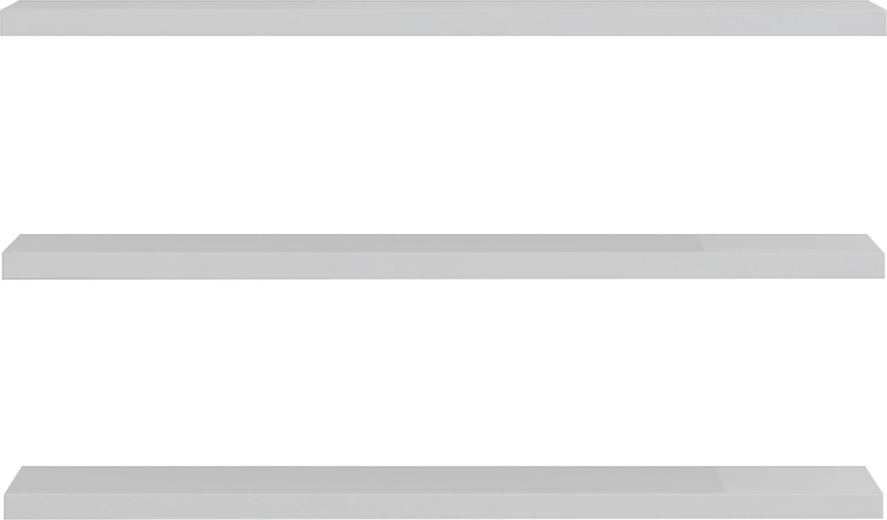 Rafta muri CASSIUS FH8966.11 melaminë, ngjyrë e bardhë, 60x14,5 cm