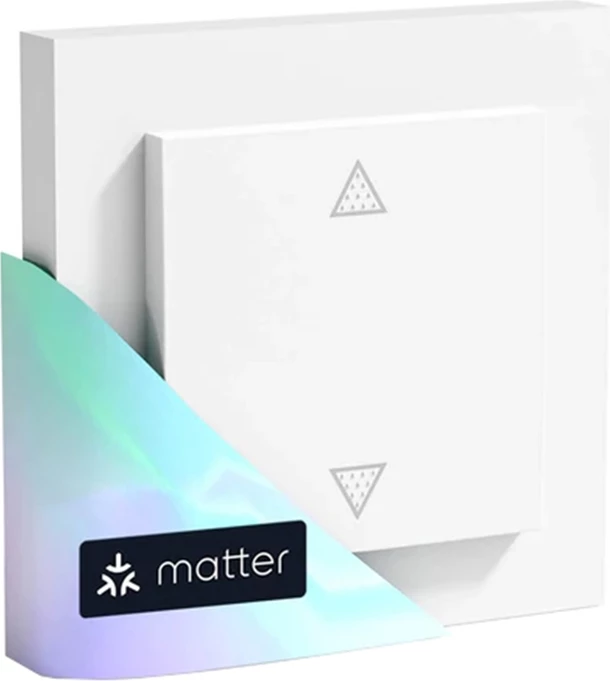 Switch i zgjuar për roleta Meross MRS105MA-EU, Wi-Fi, Matter, i bardhë