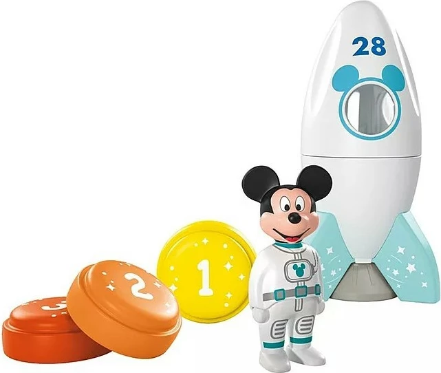 Set lodrash Playmobil Junior Disney Mickey Mouse Cosmic Adventure, 5 pjesë