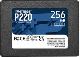 SSD Patriot P220, 256GB, 2.5", SATA III, i zi