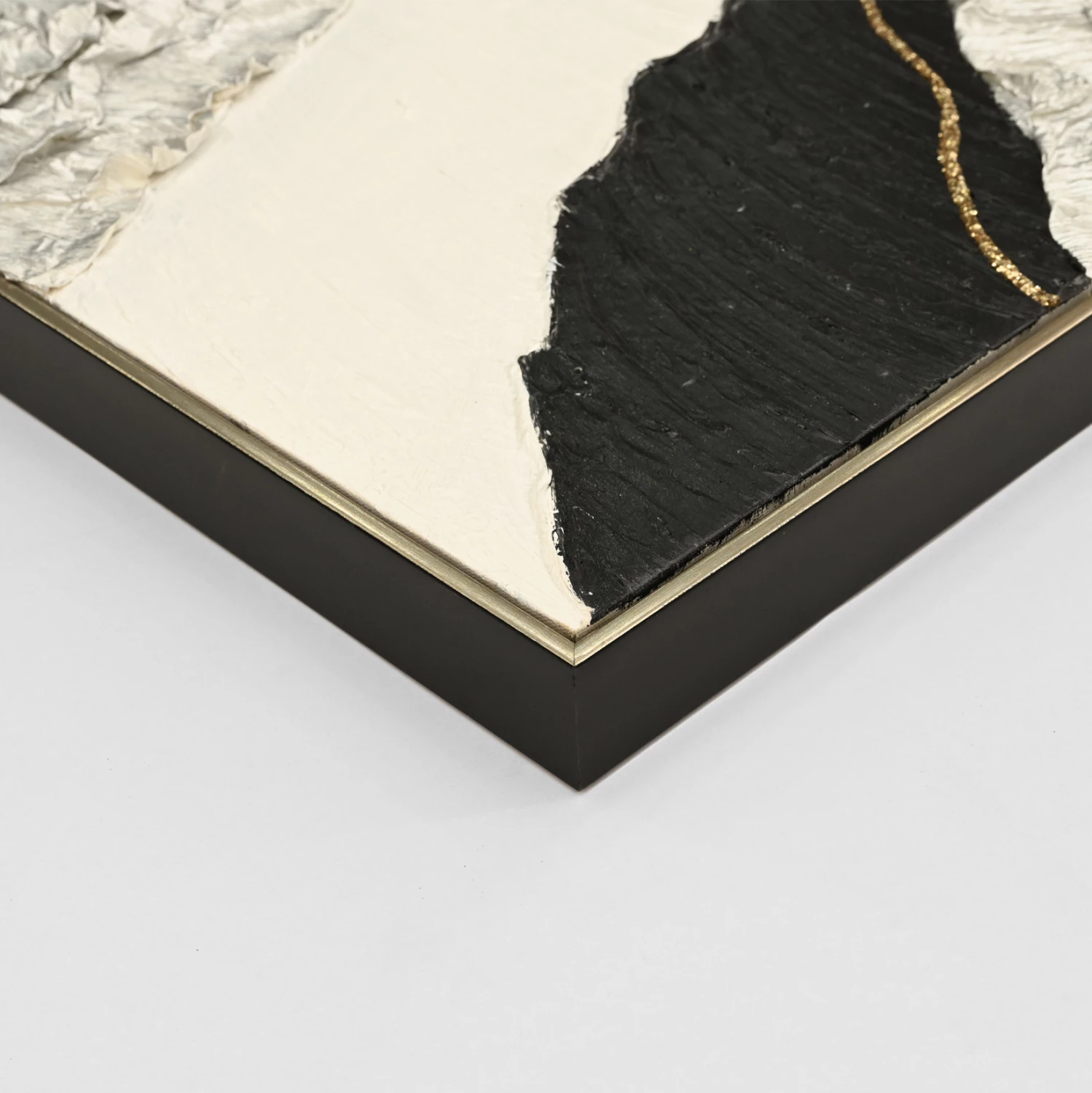 Pikturë muri abstrakte FH4553.02, kornizë PS, kanavacë, 82x4.5x122 cm