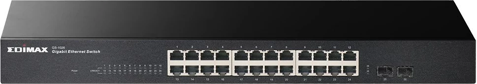 Switch EDIMAX GS-1026 V3, 24 porte, Gigabit Ethernet, i zi