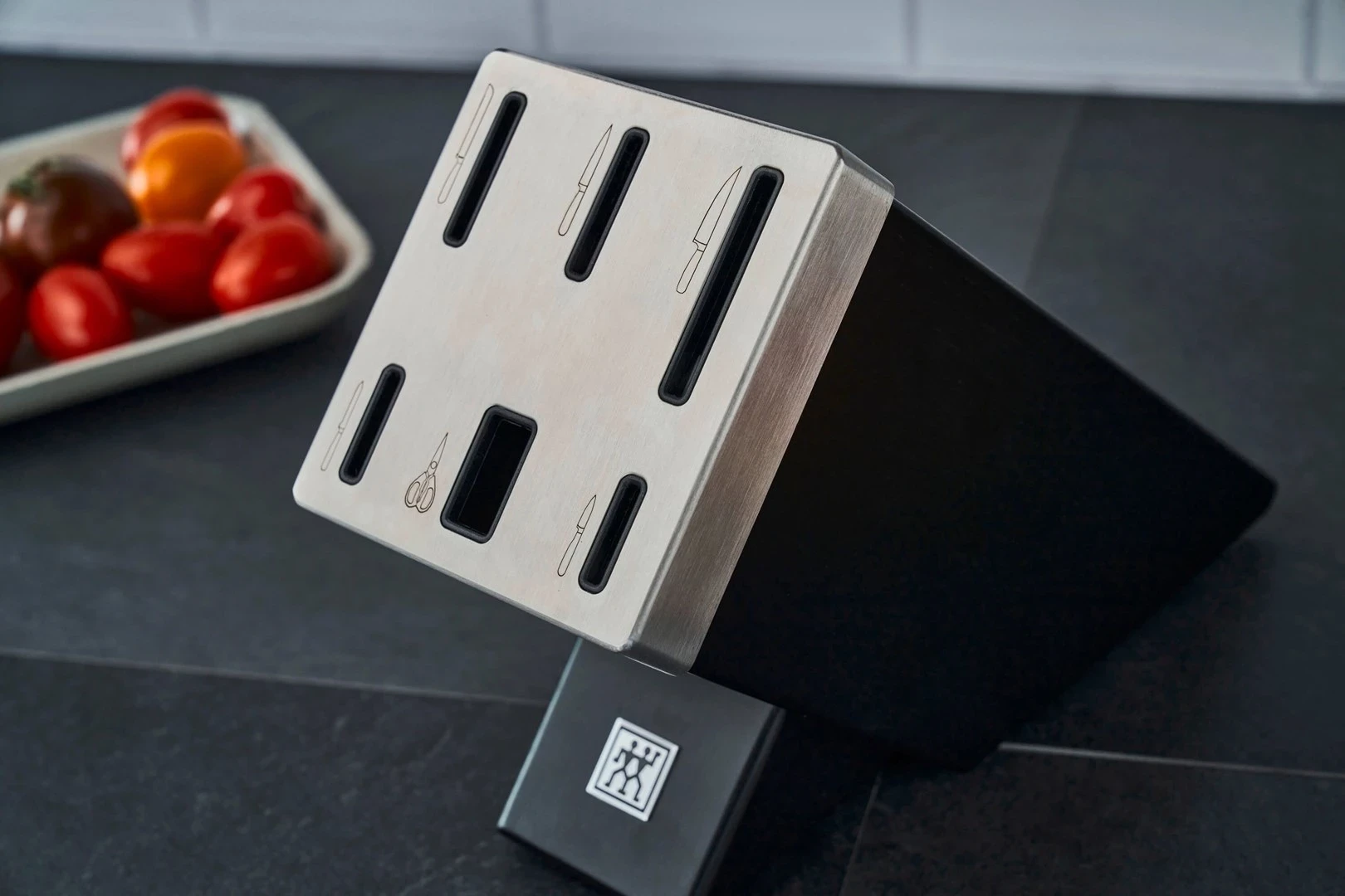 Set thika kuzhine Zwilling Four Star 35145-007-0, 7 copa, të zeza