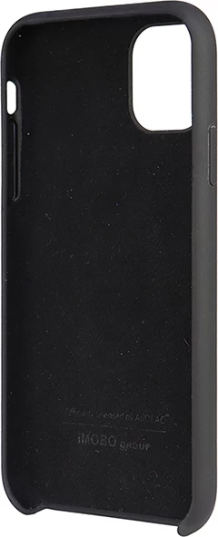 Mbështjellës Audi për iPhone 12/12 Pro 6.1", silikon, i zi