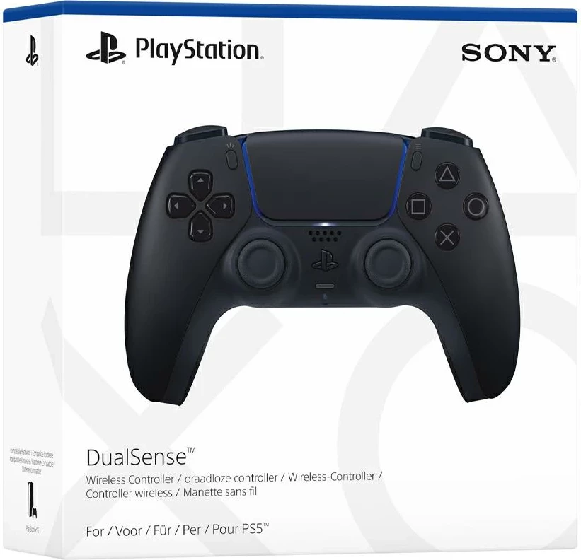 Kontroller DualSense PS5 Sony, Midnight Black