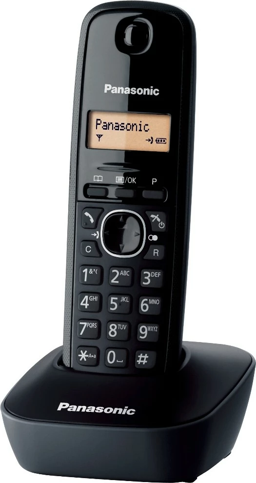 Telefon pa kabllo Panasonic KX-TG1611, i zi