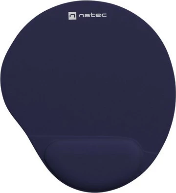 Mauspad Natec Marmot me xhel, 245x225mm, Blu e errët