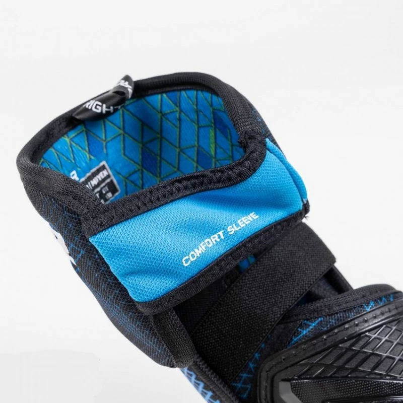 Mbrojtëse bërryla për fëmijë Bauer, të zeza dhe blu