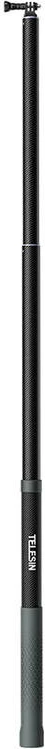 Selfie stick Telesin GP-MNP-300-3, 3m, fibra karboni, për kamera dhe telefona, i zi