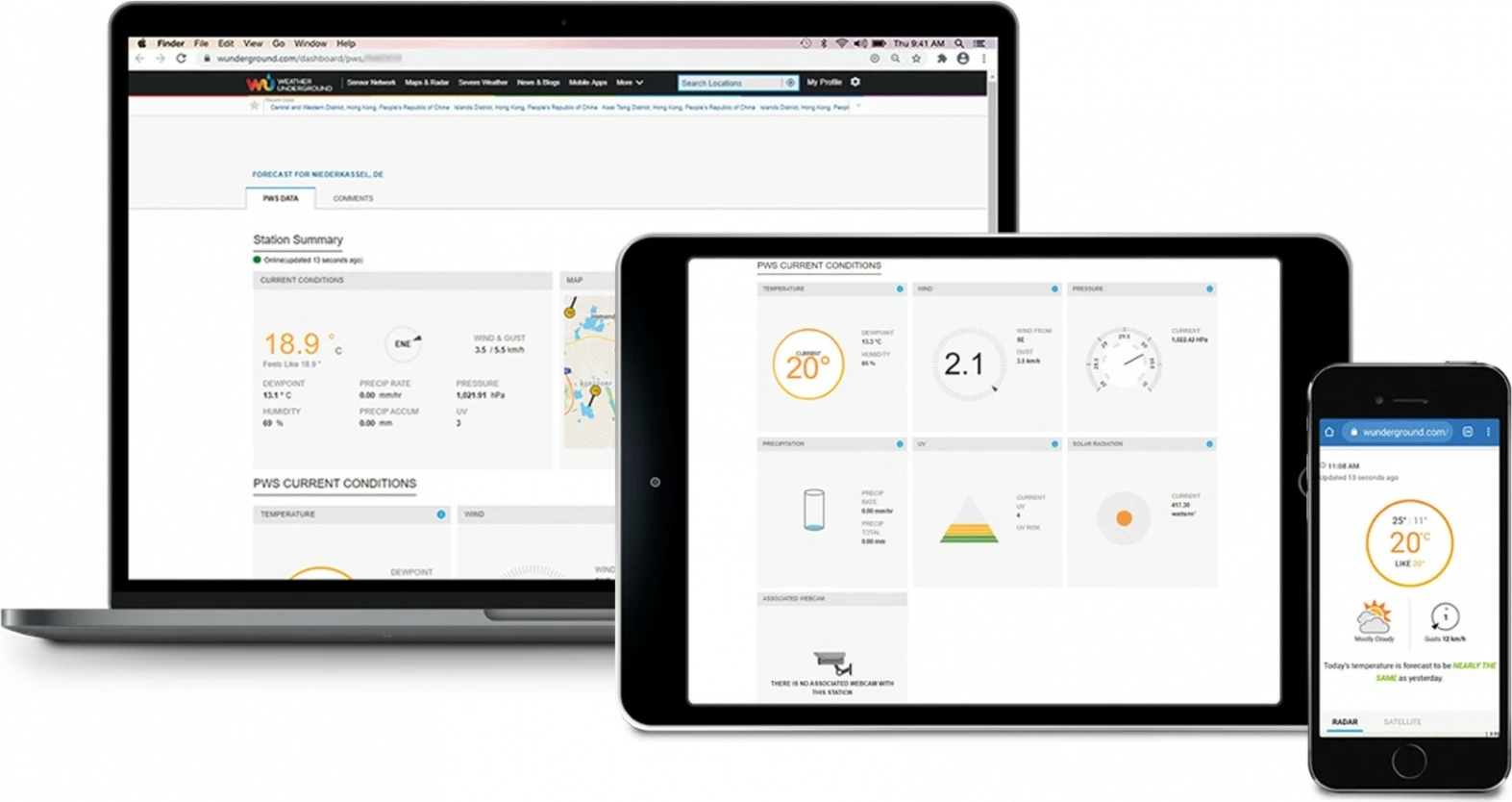 Stacion meteo Sencor SWS 12500 me WiFi, LCD 21.4cm, i zi, shumëngjyrësh
