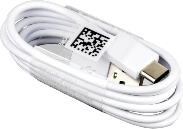 Kabllo Samsung EP-DN930CWE USB-A në USB-C, 1.2m, 3A, e bardhë