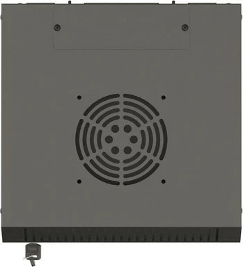 Kasë RACK Lanberg 10" 6U 300x300, e zezë, dyer xhami