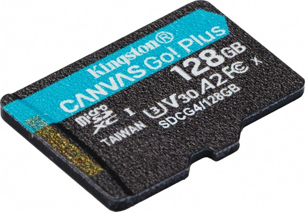 Kartelë memorie microSD Kingston Canvas Go! Plus 128GB, 200MB/s