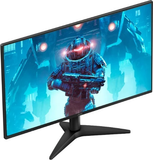 Monitor, AOC, 27B36X, 27" FHD IPS 144Hz 0.5ms HDR10 Adaptive Sync, HDMI/DP, i zi, me kabllo HDMI 1.5 m