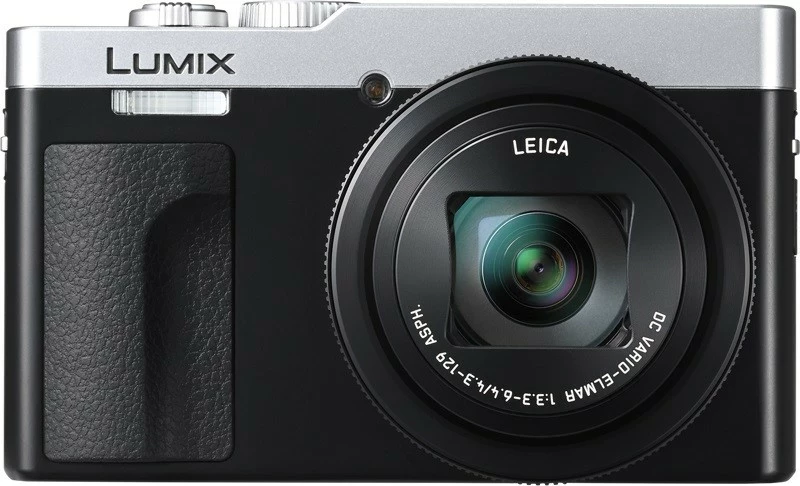 Aparat digjital Panasonic LUMIX TZ99, 20.3MP, 30x zoom optik, 4K, Wi-Fi, argjendtë
