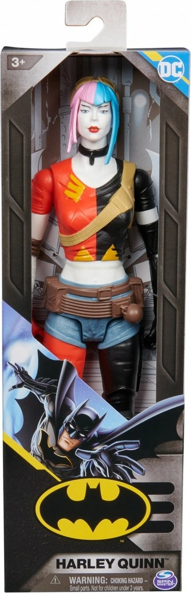 Figurë aksioni Batman Spin Master 6055697, 12 inç, Blu/Gri