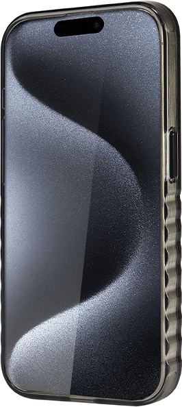 Mbështjellës Audi IML MagSafe për iPhone 15 Pro, i zi