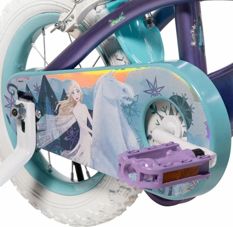 Bicikletë fëmijësh Huffy Disney Frozen, vajza, vjollcë/blu