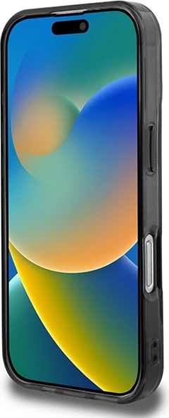 Mbështjellës BMW Motorsport IML Vertical Stripe për iPhone 16 Pro, Gri