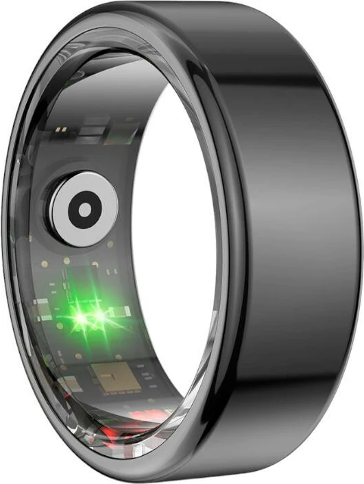 Smartring Colmi R02, 21.3mm, madhësia 12, e zezë