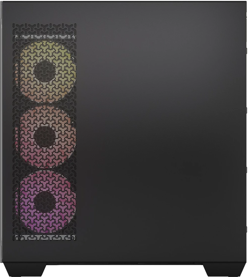 Kasë Corsair 3500X ICUE LINK RGB TG, Midi Tower, e zezë