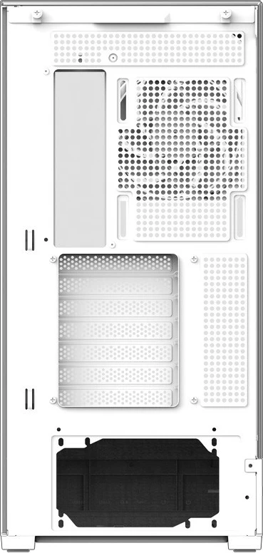 Kasë mid-tower, Zalman, P40 Prism Plus, ATX, 4x120mm ARGB, xham i fortë, USB-C, e bardhë